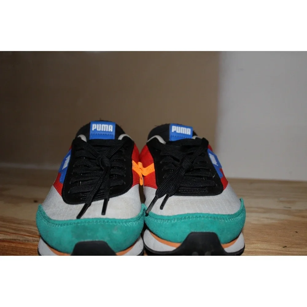 Puma Future Rider Play On Mens Sneakers Multi-Color 381052-12 Size 8.5